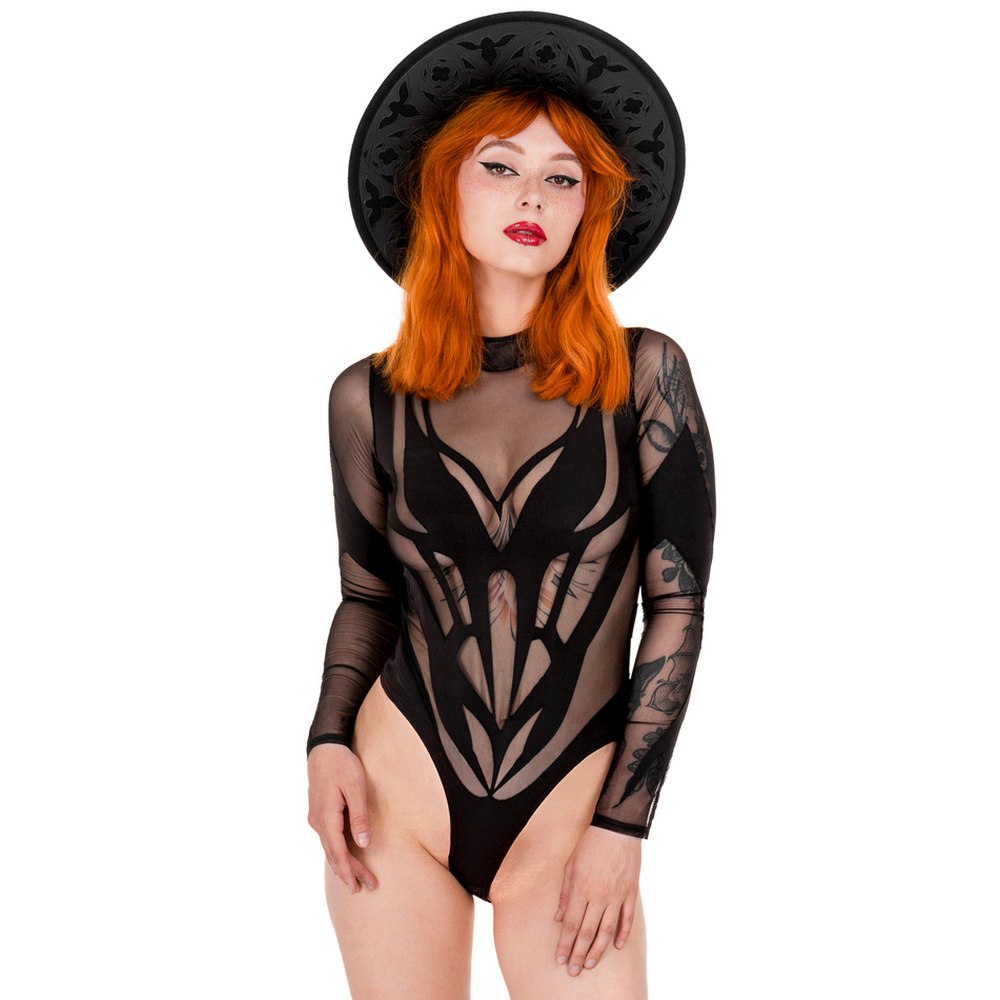 Restyle - Phoenix Bodysuit - Zwart